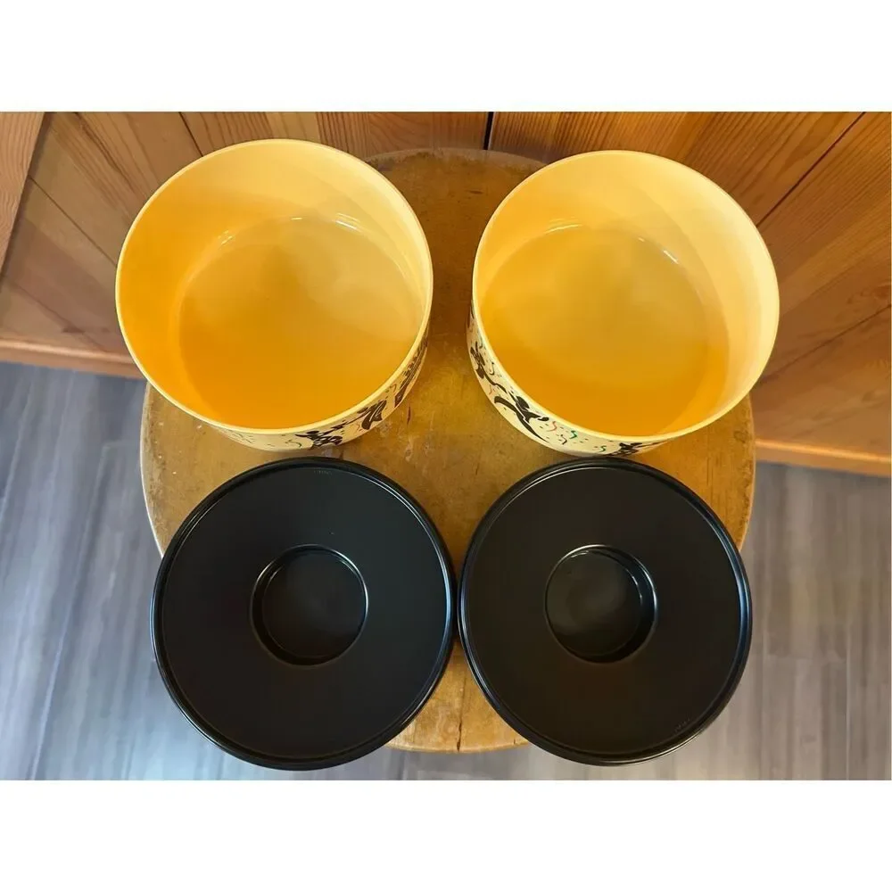 Vintage Tupperware Black Americana Memorabilia African Reggae bowls celebrate (8